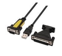 Aisens Convertisseur USB vers série A104-0039 1,8 m Noir