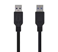Aisens A105-0446 3.0 1 M Câble Usb-a Noir Noir One Size