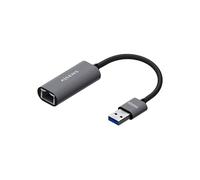 AISENS - A106-0708 - Convertisseur USB 3.0 vers Gigabit Ethernet 10/100/1000 Mbps, Gris, 15 cm