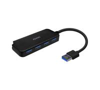 Aisens Hub USB 3.0 A106-0713 – Type A/M, 4x Type A/H, Noir, 15 cm