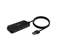 Aisens Hub USB A106-0714 - USB 3.2 Gen 1 (5000 Mbit/s) - 4 ports Type A - Noir 60 cm