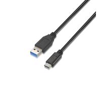 AISENS A107-0060 câble USB USB 3.2 Gen 2 (3.1 Gen 2) 1 m USB A USB C Noir