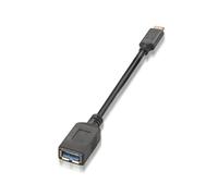 AISENS A107-0062 câble USB USB 3.2 Gen 1 (3.1 Gen 1) 0,15 m USB C USB A Noir