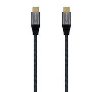 AISENS A107-0671 câble USB USB4 Gen 2x2 1 m USB C Gris