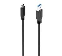 AISENS A107-0860 câble USB USB 3.2 Gen 2 (3.1 Gen 2) 2 m USB C USB A Noir
