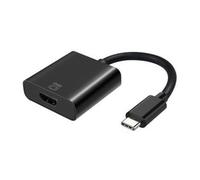 AISENS - A109-0344 USB-C auf HDMI 4k@60hz Converter, USB-C Stecker auf HDMI Buchse, Schwarz, 15cm