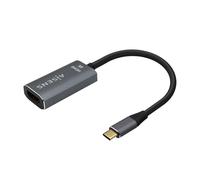 AISENS - A109-0683 - Convertisseur en Aluminium USB-C vers HDMI 4K@60Hz, USB-C/M-HDMI/H, Gris, 15 cm