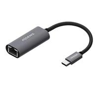 AISENS - A109-0709 - Convertisseur USB3.1 Gen1 USB-C vers Ethernet Gigabit 10/100/1000 Mbps, Gris, 15 cm