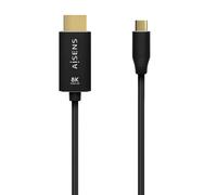 AISENS A109-0711 câble vidéo et adaptateur 1 m USB Type-C HDMI Type A (Standard) Noir