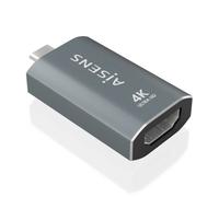 AISENS A109-0862 changeur de genre de câble HDMI A USB C Gris
