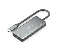 AISENS A109-0945 station d'accueil Avec fil USB 3.2 Gen 1 (3.1 Gen 1) Type-C Gris