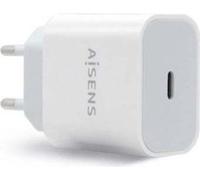 Aisens A110-0537/ 1xUSB Type-C/ Chargeur mural 20W