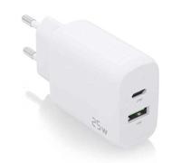Aisens A110-0758/ 1xUSB Type-C/ 1xUSB/ Chargeur mural 25W