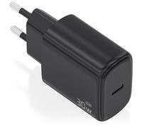 AISENS A110-0976 chargeur d'appareils mobiles Caméra Numérique, Téléphone portable, Ordinateur portable, Smartphone, Tablette, Universel Noir Secteur Charge rapide Intérieure
