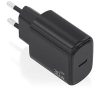 AISENS A110-0976 chargeur d'appareils mobiles Caméra Numérique, Téléphone portable, Ordinateur portable, Smartphone, Tablette, Universel Noir Secteur Charge rapide Intérieure