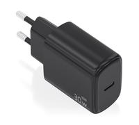 AISENS A110-0976 chargeur d'appareils mobiles Caméra Numérique, Téléphone portable, Ordinateur portable, Smartphone, Tablette, Universel Noir Secteur Charge rapide Intérieure