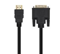 AISENS A117-0451 câble vidéo et adaptateur 3 m DVI HDMI Type A (Standard) Noir