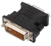AISENS A118-0092 - Adaptateur DVI vers SVGA pour Moniteur ou Carte Graphique, Couleur Noir