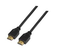 AISENS A119 - 0096 - Câble HDMI Haute Vitesse HEC (5 m, pour Moniteur/écran/Full HD) Couleur Noir