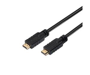 AISENS A119 - 0103 - Câble HDMI Haute Vitesse HEC avec répéteur (15 m, chipset pour Signal Full HD) Couleur Noir