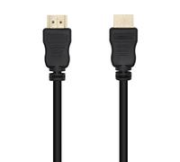 AISENS A119-0530 Câble HDMI V1.4 alliage CCS 14+1 haute vitesse, A/M-A/M, noir, 1,8 m
