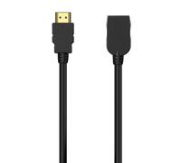 Câble HDMI haute vitesse - AISENS - A120-0545 - 18 Gbps - 4K@60Hz - 2 m - Mâle à mâle - Noir - Connecteurs électroniques