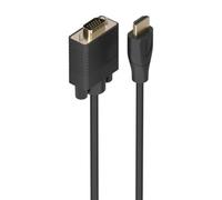 AISENS - A122-1012 - Câble convertisseur HDMI vers SVGA, HDMI A/M-SVGA/M, 2 m