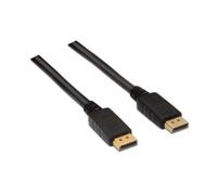 AISENS A124-0130 - Câble 4K (3m, 60Hz, DP/M-DP/M, für Display oder TV) Schwarz