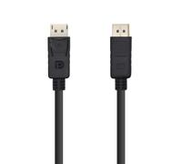 AISENS A124-0387 câble DisplayPort 5 m Noir
