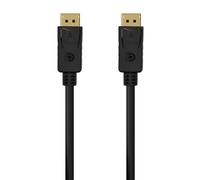 Aisens Câble DisplayPort mâle-mâle A124-0548 – DisplayPort 1.2 4K – 50 cm Noir