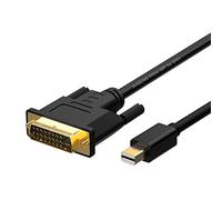 AISENS A125-0363 Câble convertisseur mini dp vers DVI, mini dp mâle vers DVI mâle Noir 2,0 m