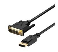 AISENS A125-0366 câble vidéo et adaptateur 2 m DisplayPort DVI Noir