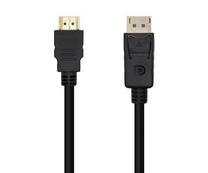 AISENS A125-0460 câble vidéo et adaptateur 3 m DisplayPort HDMI Noir
