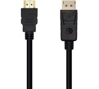 Aisens A125-0461 Câble Displayport-hdmi 5 M Noir Noir One Size