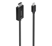 AISENS A125-0888 câble vidéo et adaptateur 2 m Mini DisplayPort HDMI Type A (Standard) Noir