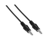 Aisens Câble audio stéréo A128-0142 Jack 3,5 mm 1,5 m Noir