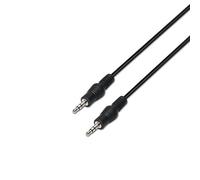 Aisens Câble audio stéréo A128 - 0144 Jack 3,5 mm 10 m Noir