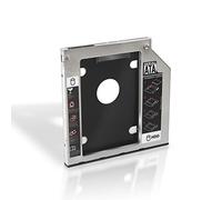 AISENS A129 - 0151 - Adaptateur Disque Dur de 7 mm pour Lecteur Optique Portable de 9.5 mm, Couleur Argent