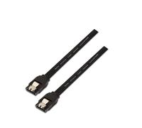 AISENS A130 ¿ 0157 ¿ Câble Données avec anclajes (0.5 m, pour Disque Dur SATA) Couleur Noir