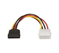AISENS A131-0158 - Câble d'alimentation SATA de 16 cm, noir