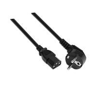 AISENS A132 - 0168 - Câble Alimentation CPU CEE7/M-C13/H, 3 M, cuivre Pur, aWG18 Couleur Noir