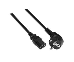 AISENS A132-0170 câble électrique Noir 10 m CEE7/7 Coupleur C13