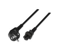 Aisens Câble électrique A132-0172 – Noir 1,5 m CEE7/7 Coupleur C5
