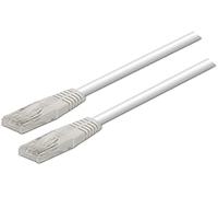 AISENS A133 - 0199 - Câble réseau latiguillo RJ45 (3 m, 10/100 mbit/s, commutateur/routeur/Modem/Panneau de Brassage/Point d'accès/Champs de jonction) Couleur Blanc