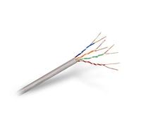 AISENS A133 - 0208 - Câble de réseau RJ45 (Rigide, Bobine de 100 m pour l'installation) Couleur Gris