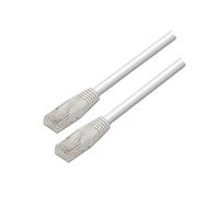 AISENS A135 - 0251 - Câble réseau latiguillo RJ45 (2 m, 10/100/1000 Mbit/s, commutateur/routeur/Modem/Panneau de Brassage/Point d'accès/Champs de jonction) Couleur Blanc