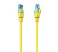 AISENS - A135-0831 - Câble réseau RJ45 Cat.6 UTP Awg26 CCA, jaune, 0,5 m