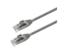 Aisens Câble réseau A145-0325 Cat6a U/UTP LSZH AWG24 500 MHz Gris 0,5 m