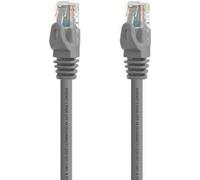 AISENS - A145-0329 Câble réseau RJ45 Câble patch LSZH cat.6a 500 MHz utp awg24, gris, 5,0m