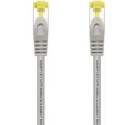 AISENS - A146-0332 Câble réseau RJ45 Câble patch LSZH Cat.7 600 MHz s/FTP pimf awg26, Gris, 25cm